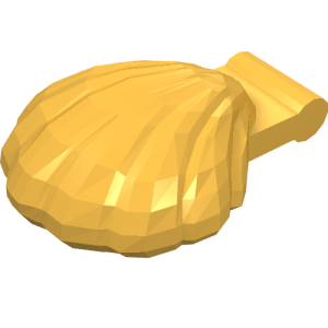 30218 - Clam Shell, Folding - Continuous Scalloped Inner Lip