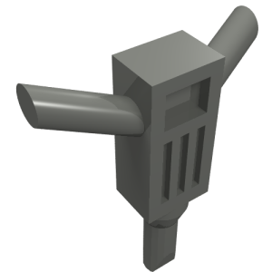 30228 - Minifigure, Utensil Tool Motor Hammer / Jackhammer