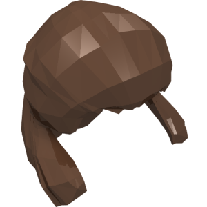 30410 - Minifigure, Hair Pulled Back