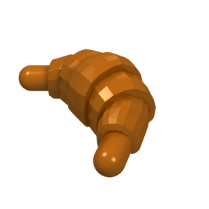 33125 - Croissant with Rounded Ends