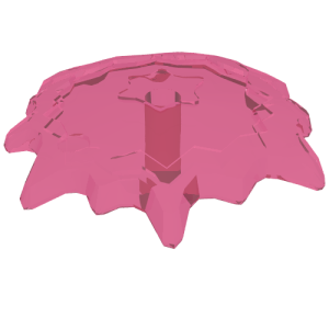 35032e - Power Burst, Shield Large with Bar End