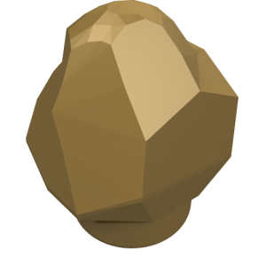 35646 - Rock 1 1/3 x 1 1/3 x 1