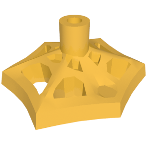 36083d - Minifigure, Weapon Web Effect, Small, Short Bar on Front and Back