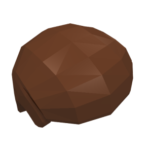 3901 - Minifigure, Hair Male Smooth