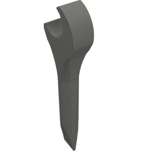 4006 - Minifigure, Utensil Tool Spanner Wrench / Screwdriver