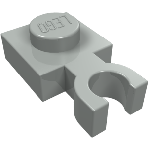 4085b - Plate, Modified 1 x 1 with U Clip Thin (Vertical Grip)