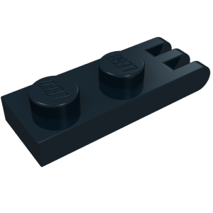 4275a - Hinge Plate 1 x 2 with 3 Fingers on End - Solid Studs