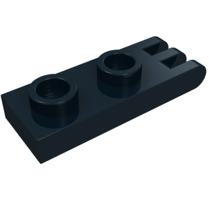 4275b - Hinge Plate 1 x 2 with 3 Fingers on End - Hollow Studs