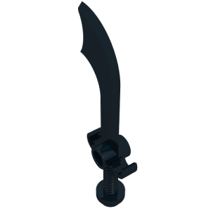 43887 - Minifigure, Weapon Sword, Scimitar
