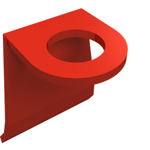 4524 - Minifigure Cape Plastic