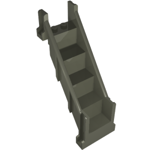 4784 - Stairs 4 x 7 x 9 1/3 Straight Enclosed