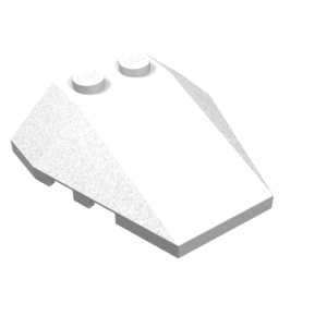 48933 - Wedge 4 x 4 Triple with Stud Notches