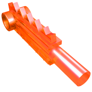 6117 - Minifigure, Utensil Tool Chainsaw Blade