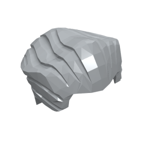 64798 - Minifigure, Hair Swept Back with Widow's Peak
