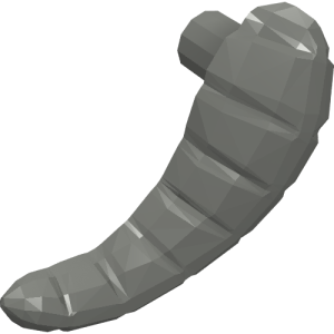86057 - Tauntaun / Wampa Horn Left