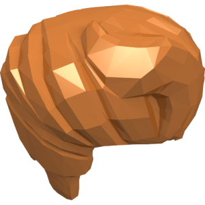 98371 - Minifigure, Hair Swept Back with Forelock