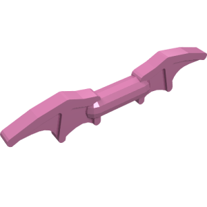 98721 - Minifigure, Weapon Batman Batarang (2 Bat Wings with Bar in Middle)